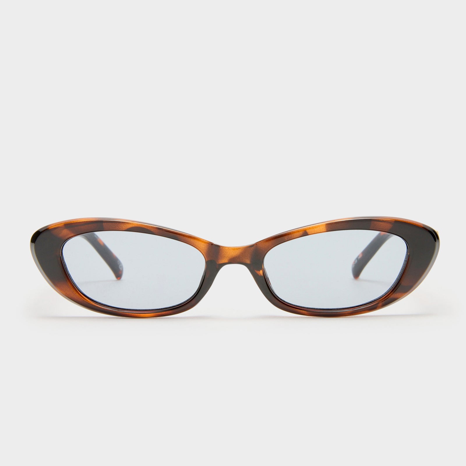 The Whisperer Dark Tort Female Cat-Eye Sunglasses | Le Specs