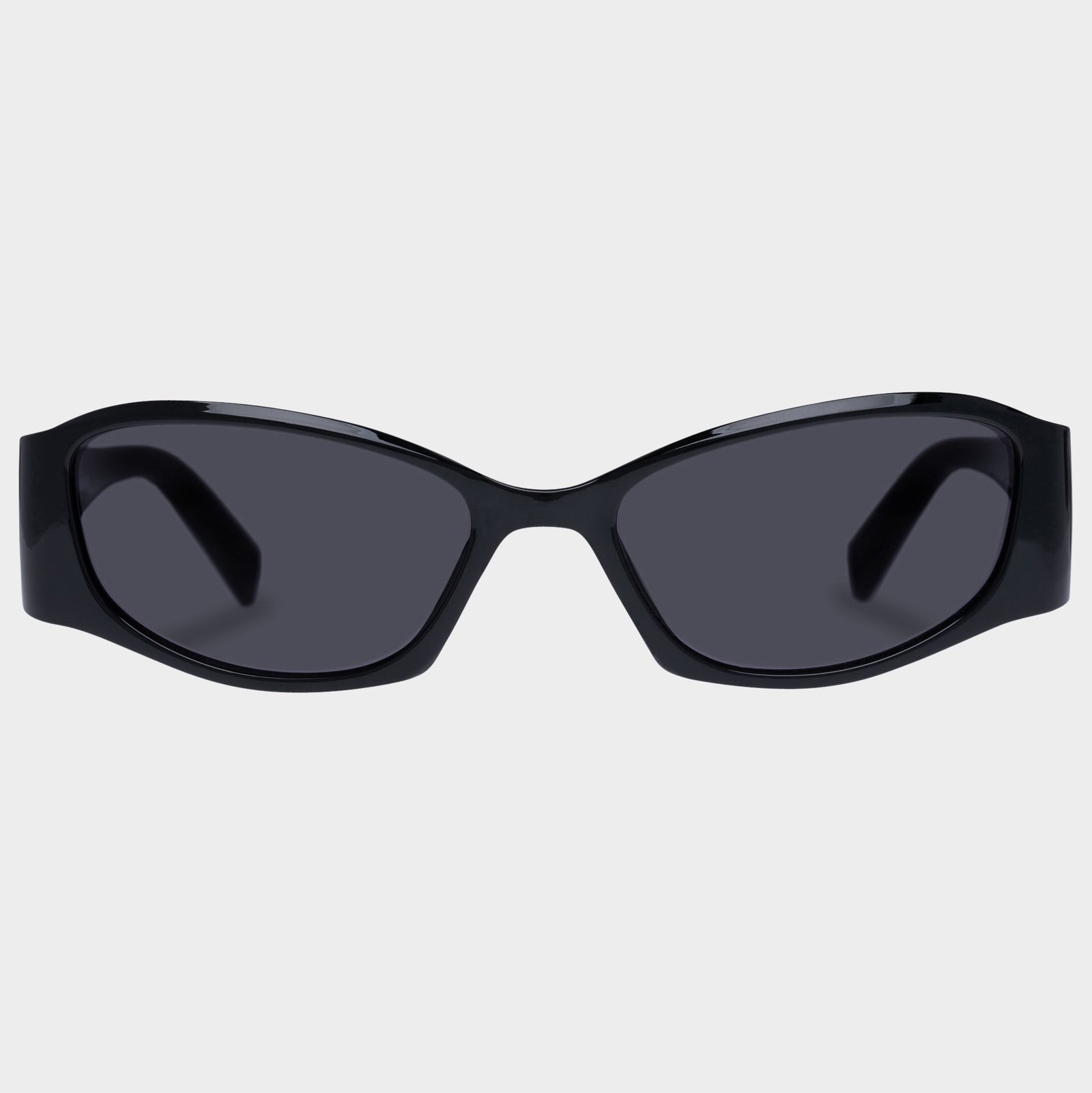 Barrier Black Uni-Sex Wrap Sunglasses | Le Specs