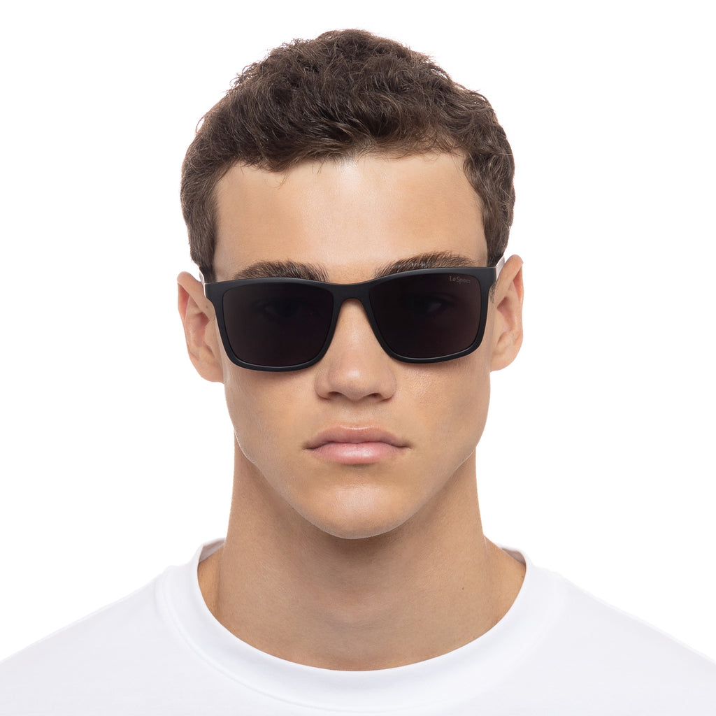 Master Tamers Matte Black Men's D-Frame Sunglasses