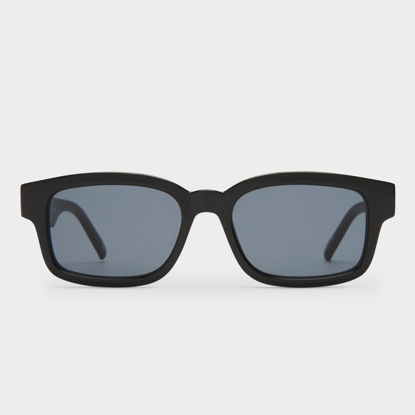Recarmito Black Uni-Sex D-Frame Sunglasses | Le Specs