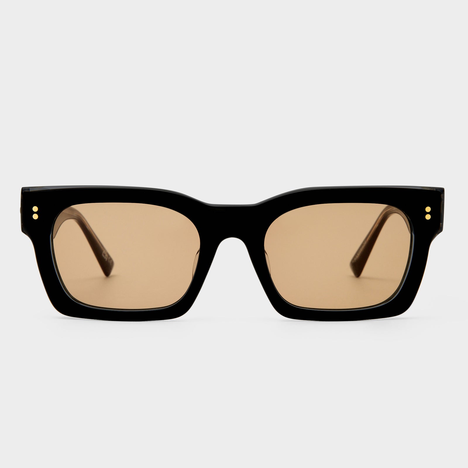 Lucent Black Uni-Sex D-Frame Sunglasses | Le Specs