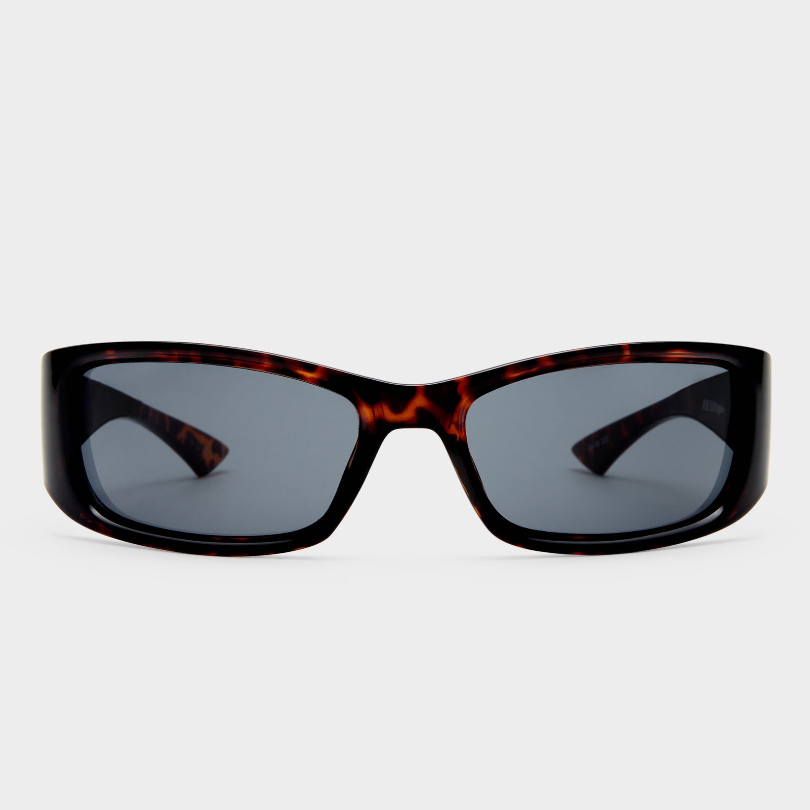 Du Jour Tortoiseshell Uni-Sex Rectangle Sunglasses | Le Specs