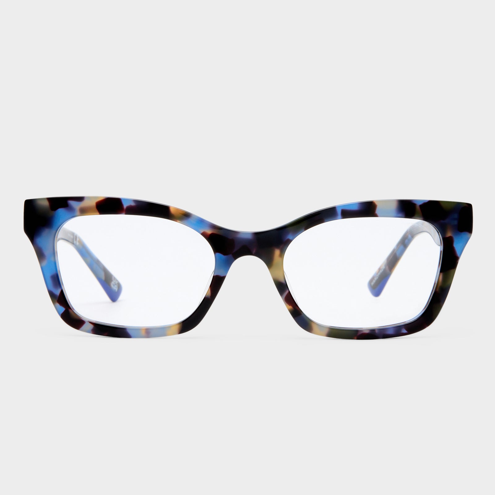 Hot Press Navy Tort Uni-Sex Cat-Eye Optical Frames | Le Specs