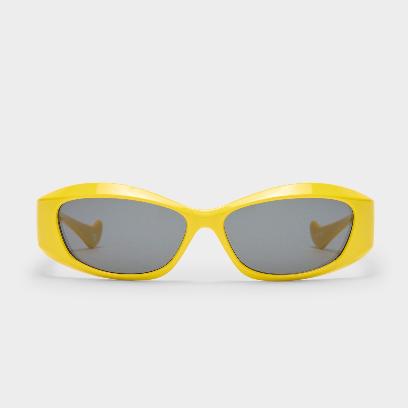 Swift Lust Electric Yellow Uni-Sex Rectangle Sunglasses | Le Specs