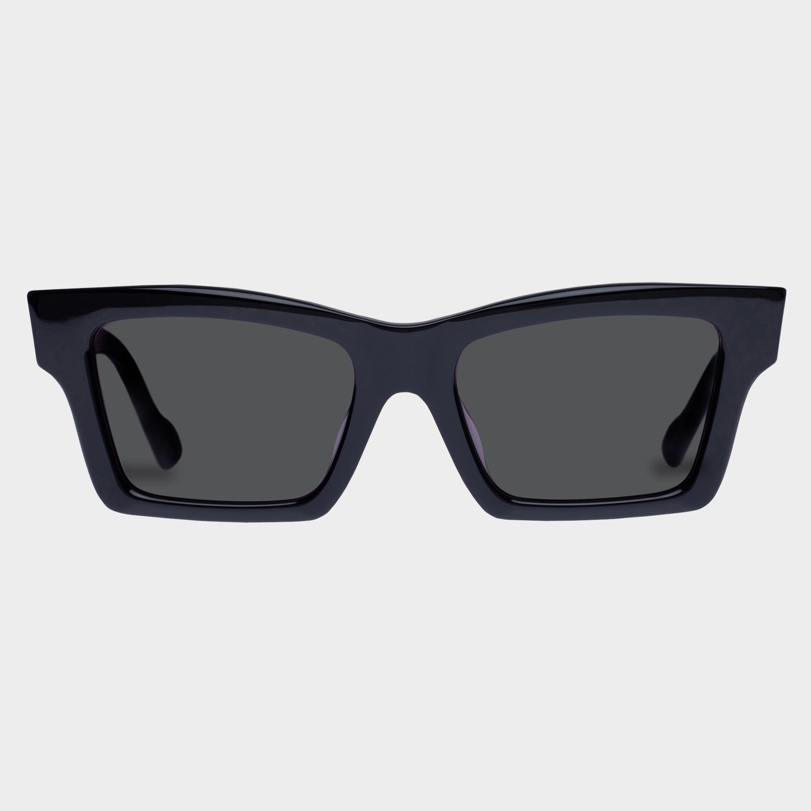 Hero Alt Fit Black Female Cat-Eye Sunglasses | Le Specs