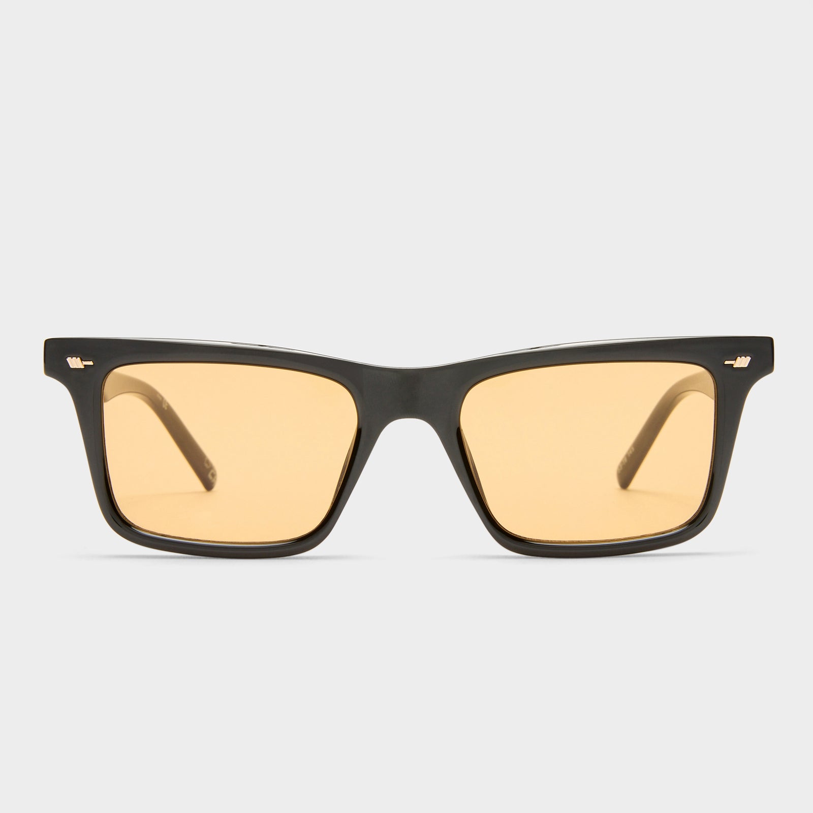 Broski Black Male D-Frame Sunglasses | Le Specs