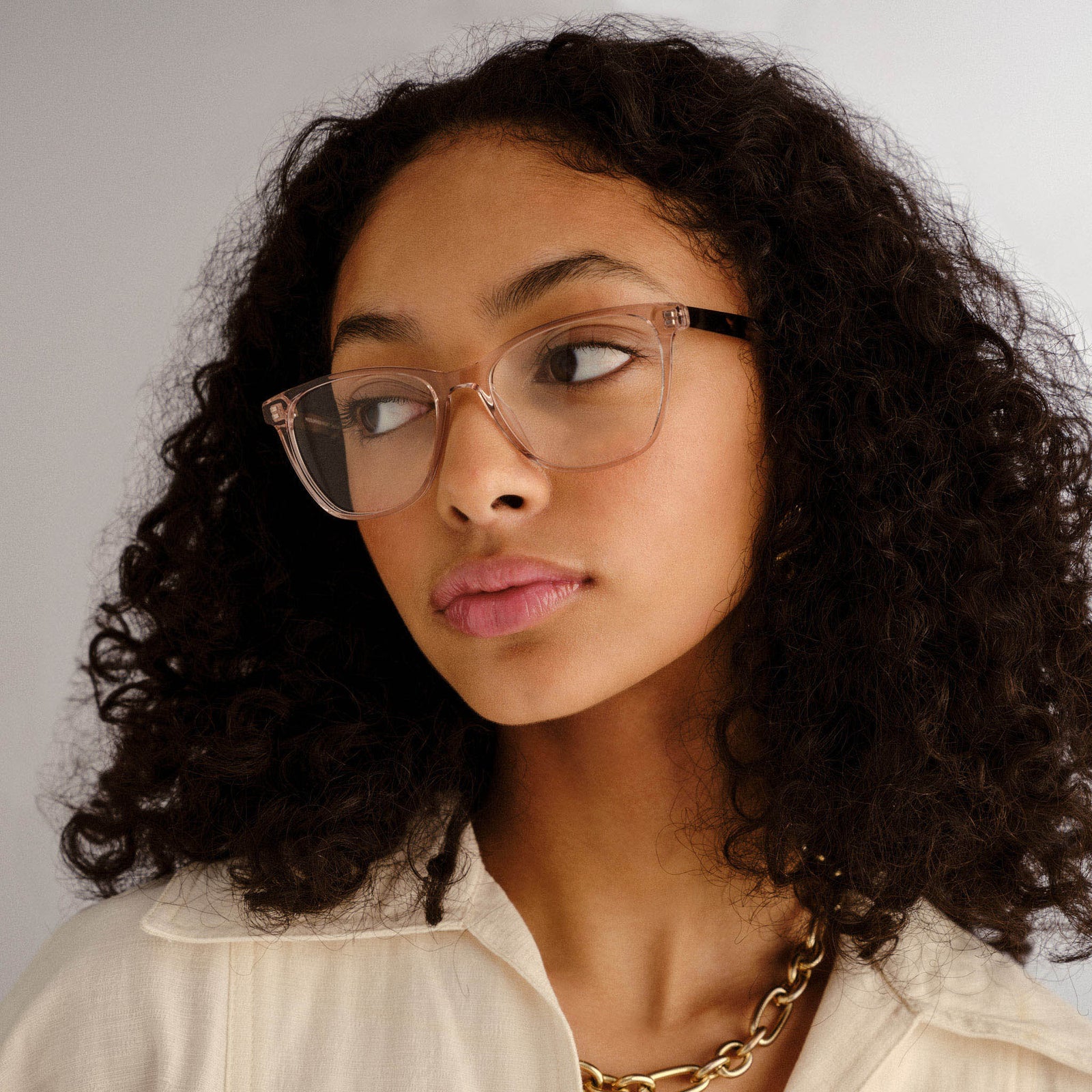Midsummer Night Rosewater Rose Tort Female D-Frame Optical Frames | Le Specs