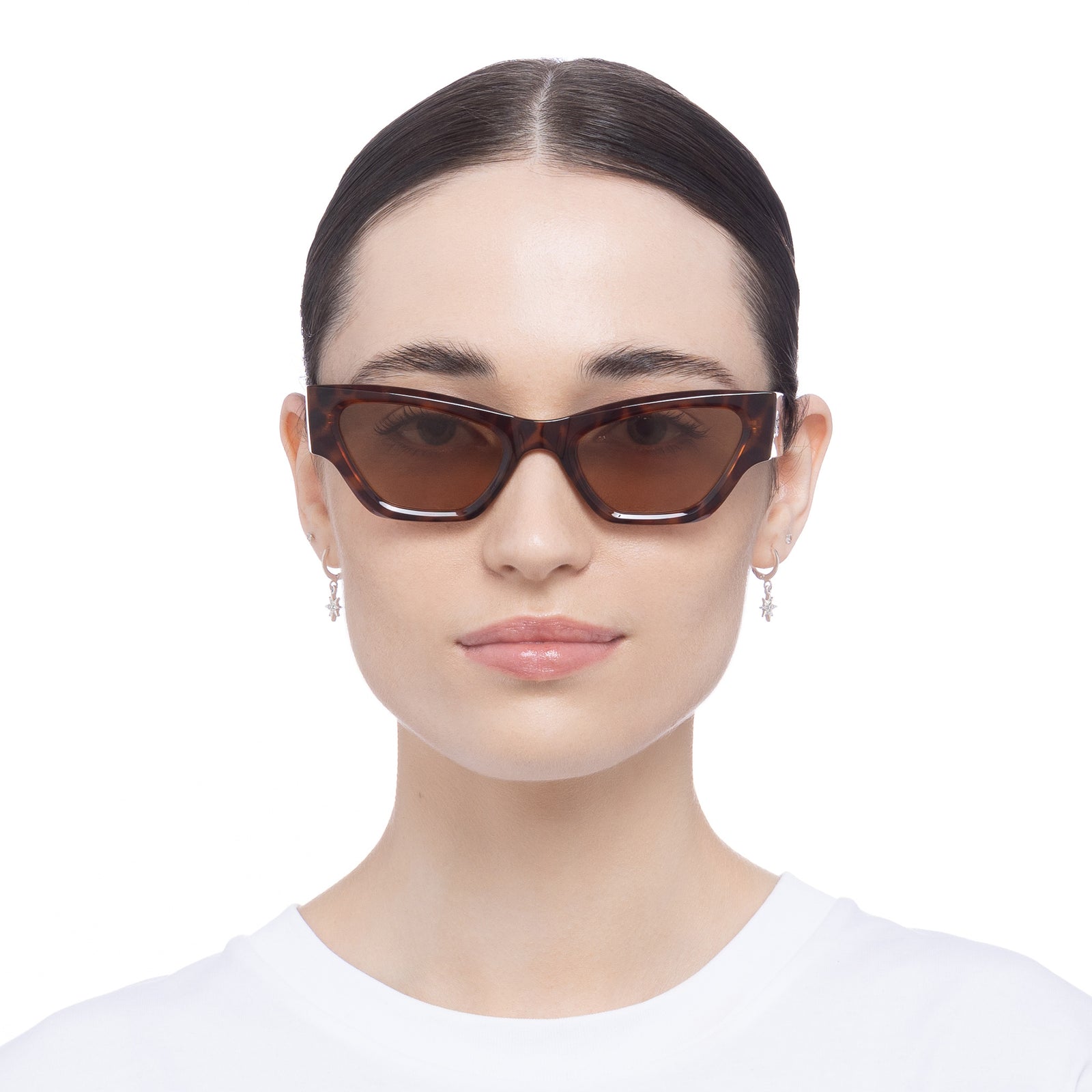 Charade Tort Uni-Sex Cat-Eye Sunglasses | Le Specs