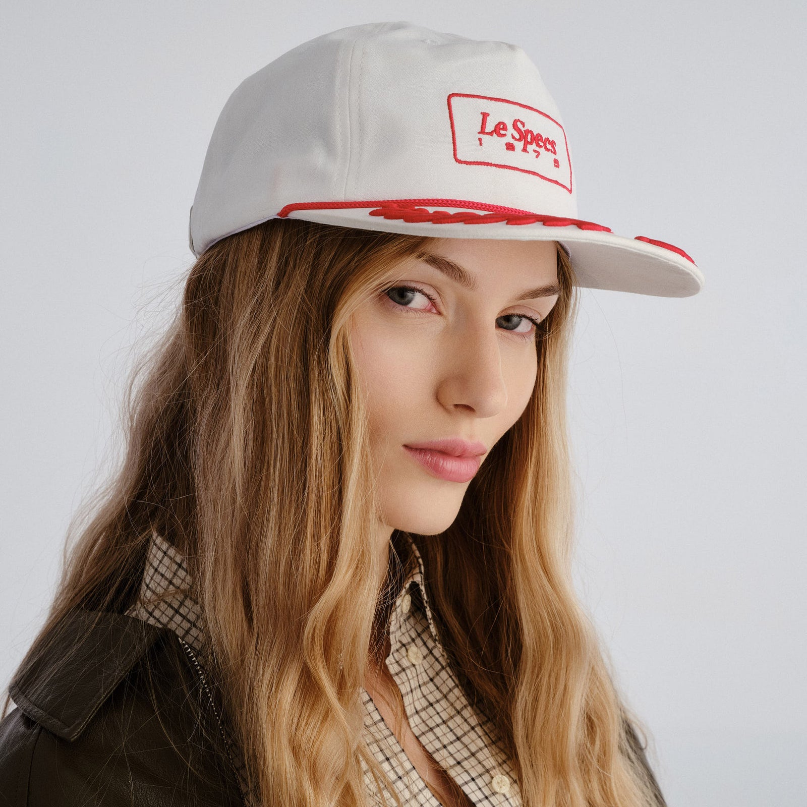 Less26mar8 White Red Uni-Sex Accessories Marketing | Le Specs