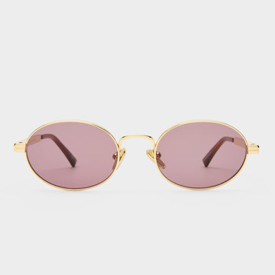SIDE BAR | GOLD SMOKEY BROWN MONO