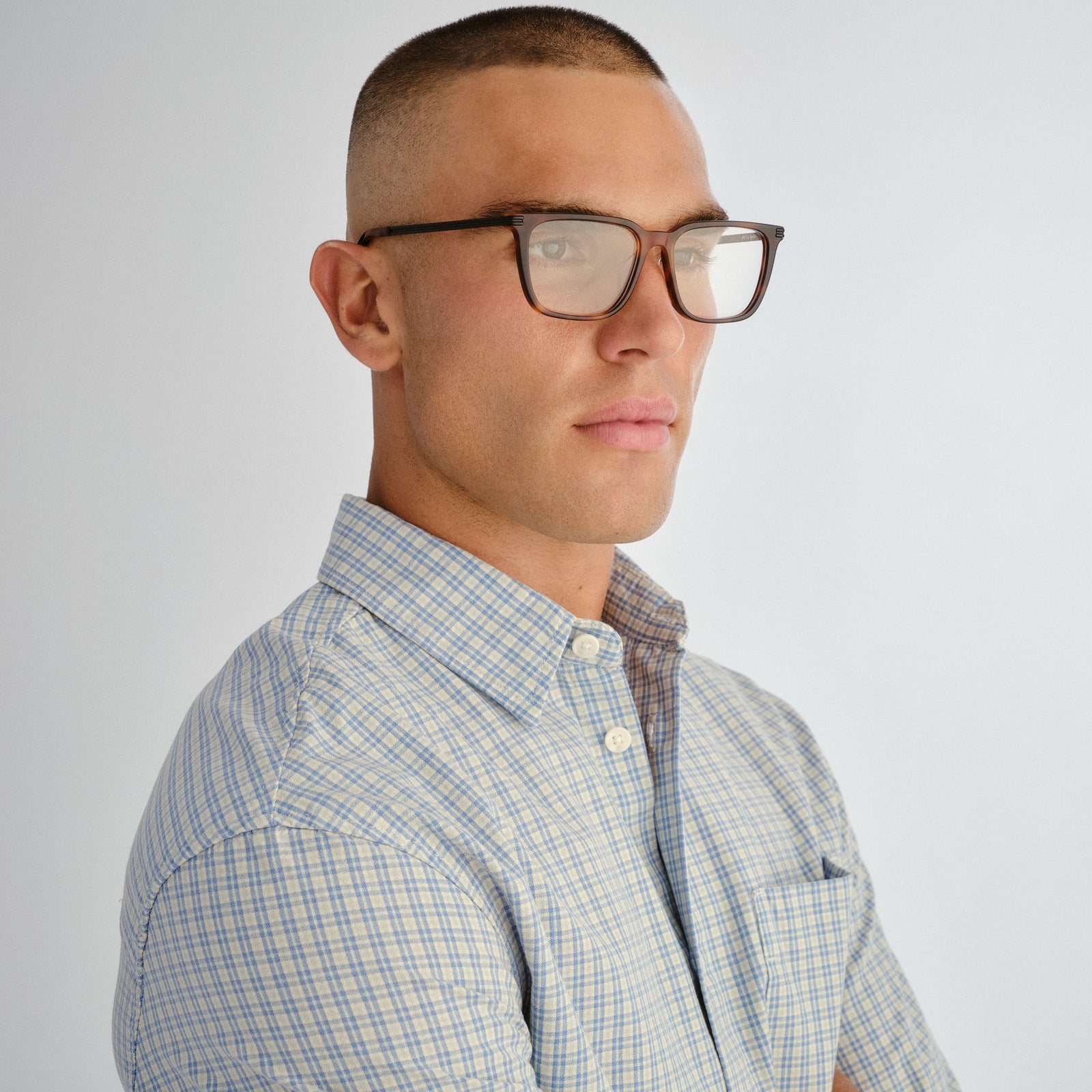 Offline Dark Tort Uni-Sex D-Frame Optical Frames | Le Specs