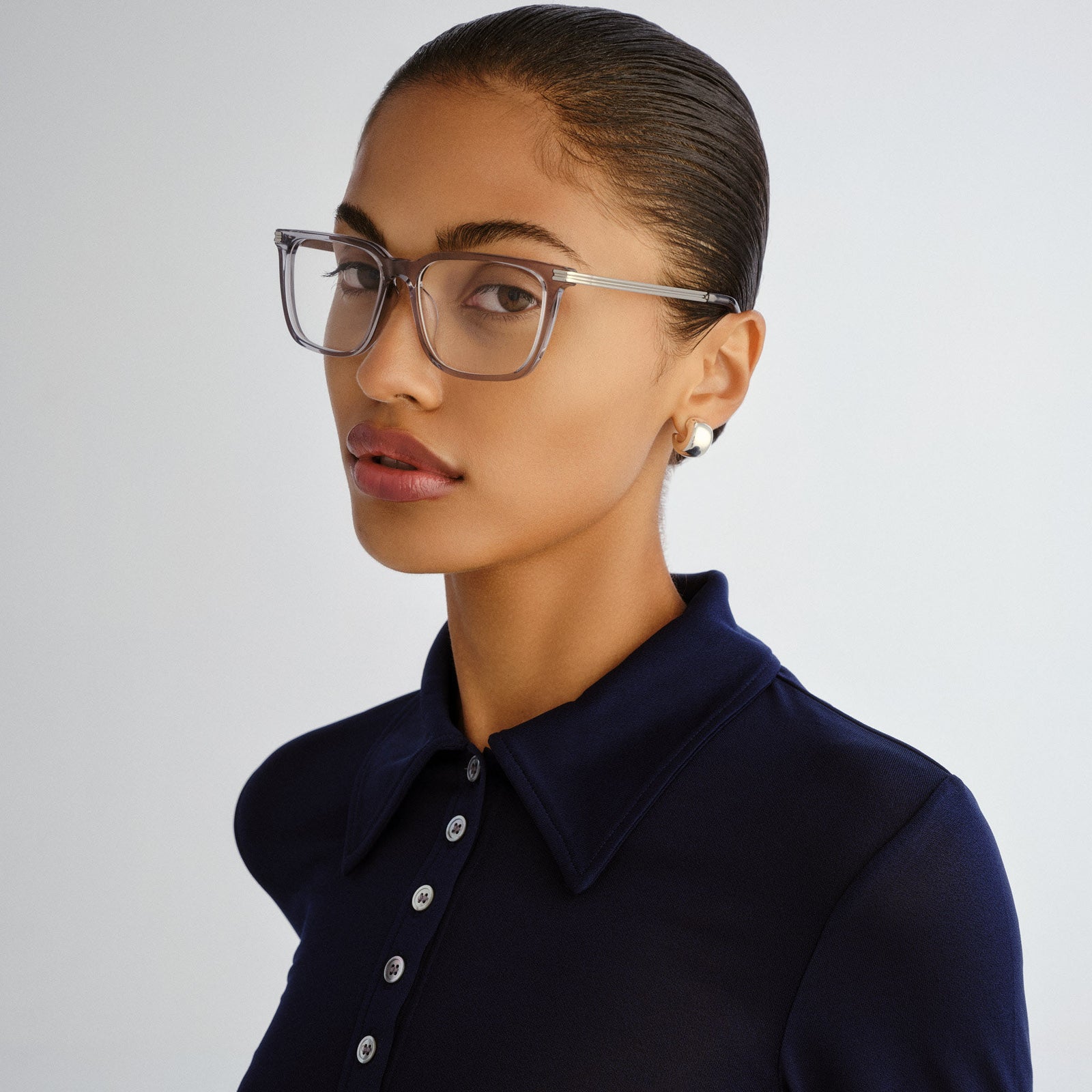 Offline Smoke Uni-Sex D-Frame Optical Frames | Le Specs