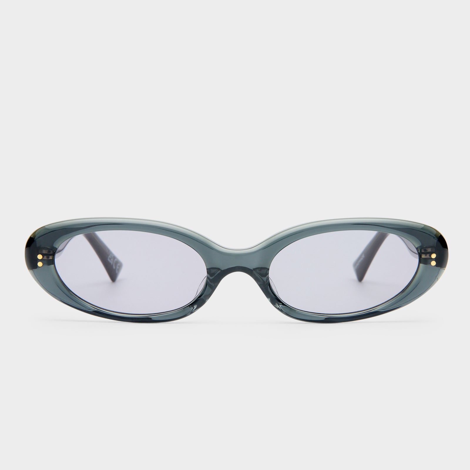 Chicane Charcoal Female Oval Sunglasses | Le Specs