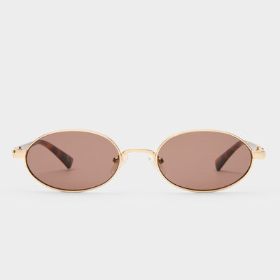 ICICLE | BRIGHT GOLD SMOKEY BROWN MONO