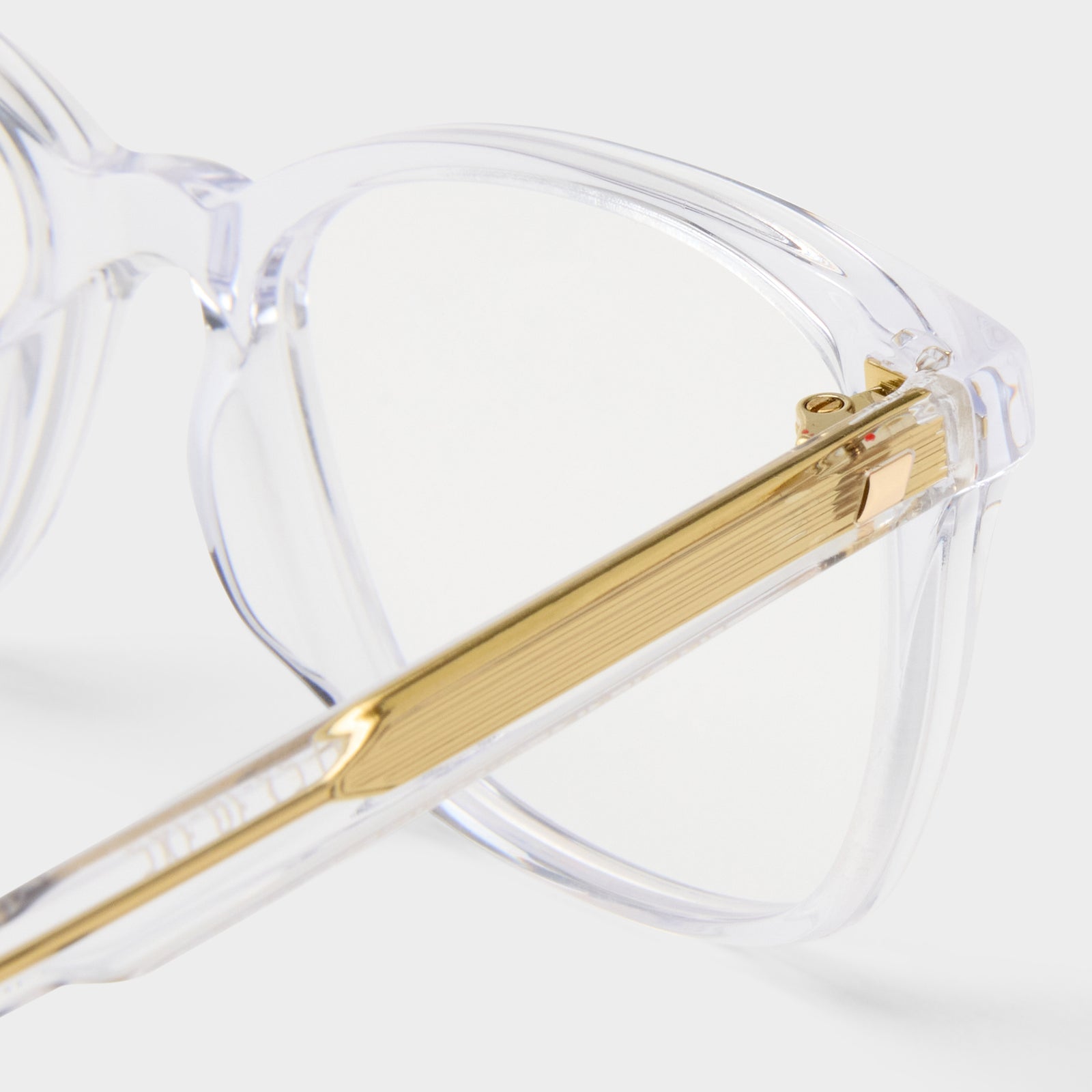 Off Script Clear Uni-Sex Cat-Eye Optical Frames | Le Specs