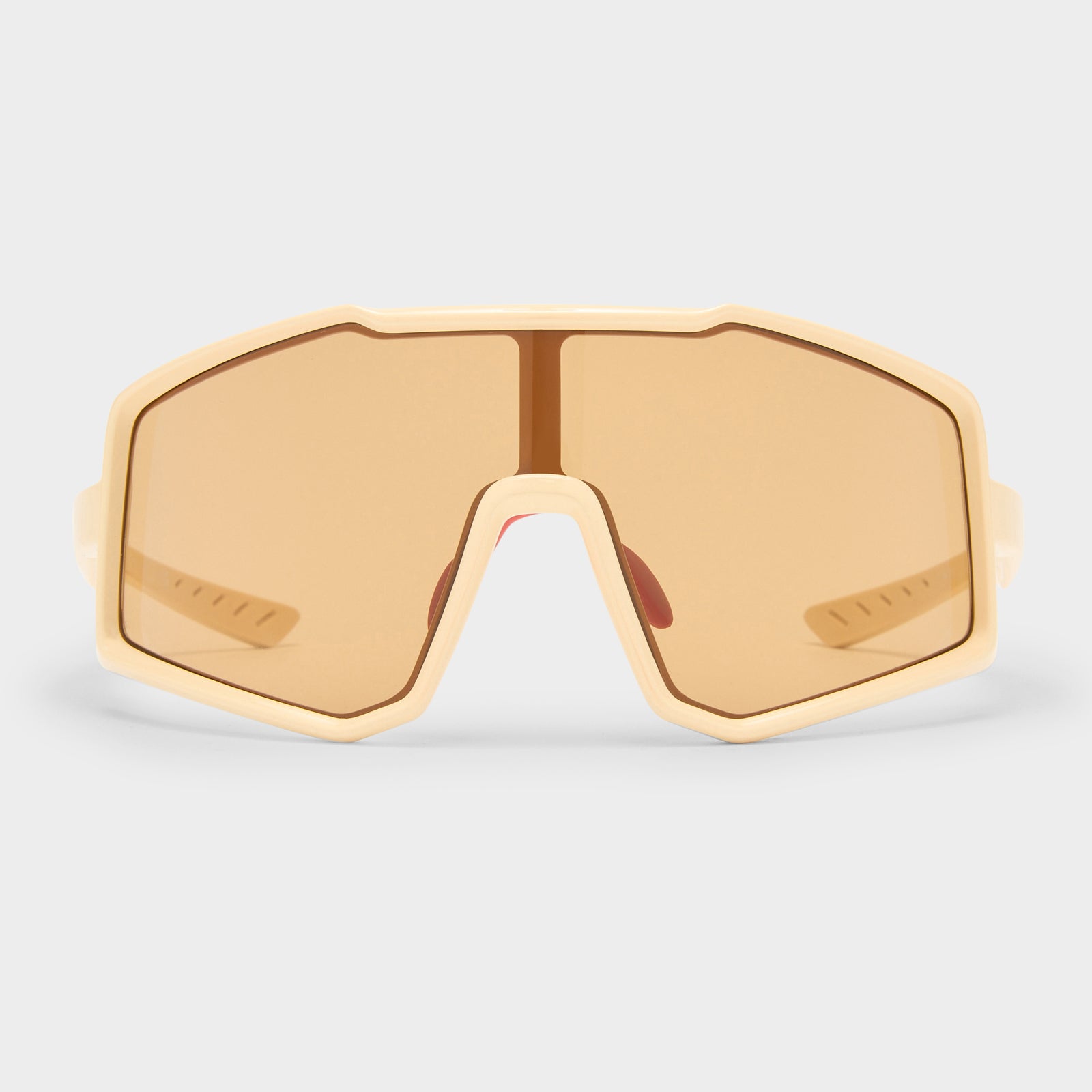 Vulture Ivory Uni-Sex Shield Sunglasses | Le Specs
