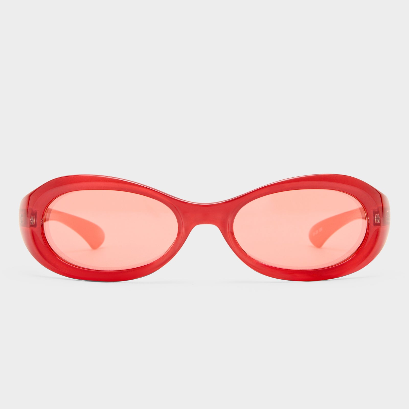 Nightcrawler Vermilion Uni-Sex Oval Sunglasses | Le Specs