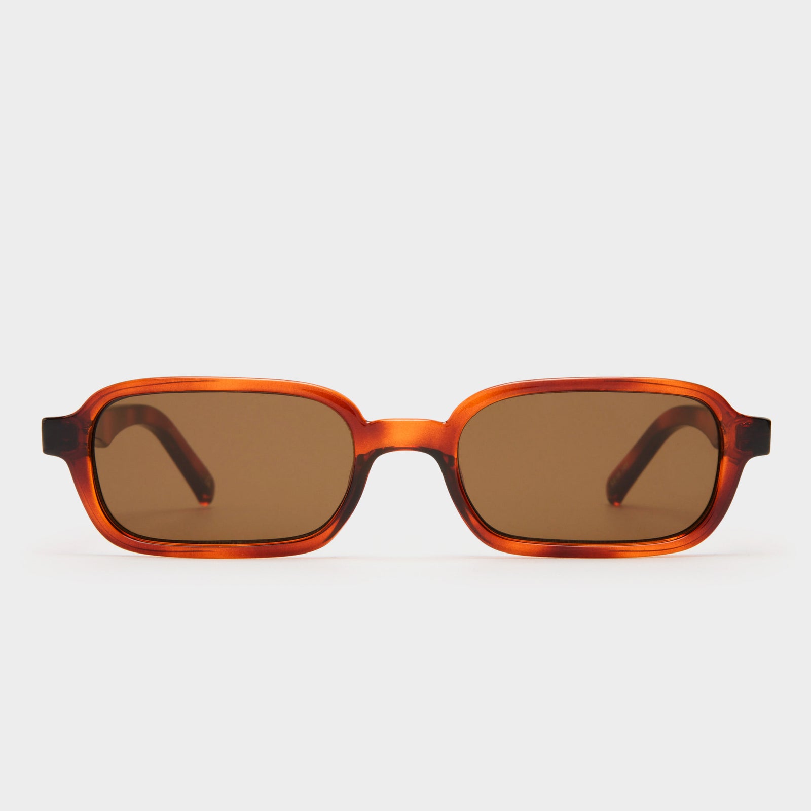 Pilferer Toffee Tort Uni-Sex Rectangle Sunglasses | Le Specs