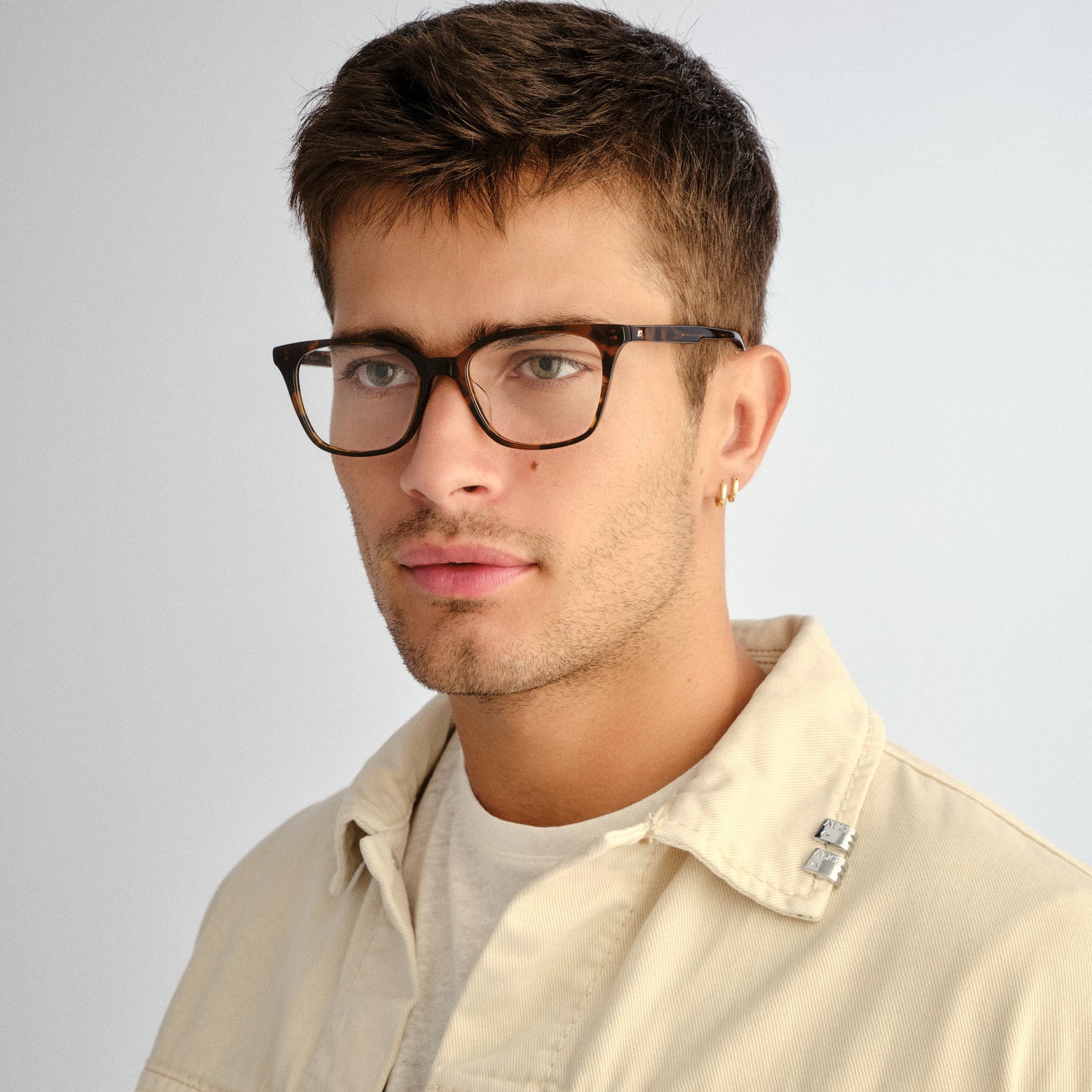 Off Script Chestnut Uni-Sex Cat-Eye Optical Frames | Le Specs