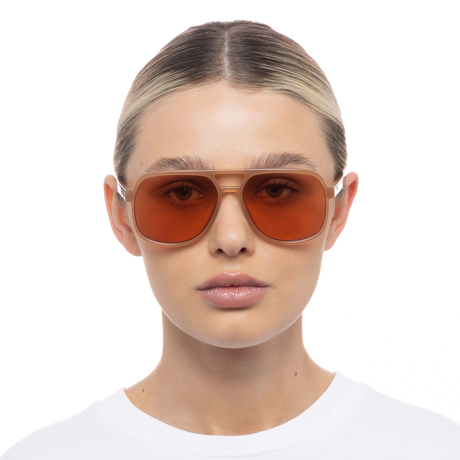 Trailbreaker Clay Uni-Sex Aviator Sunglasses | Le Specs
