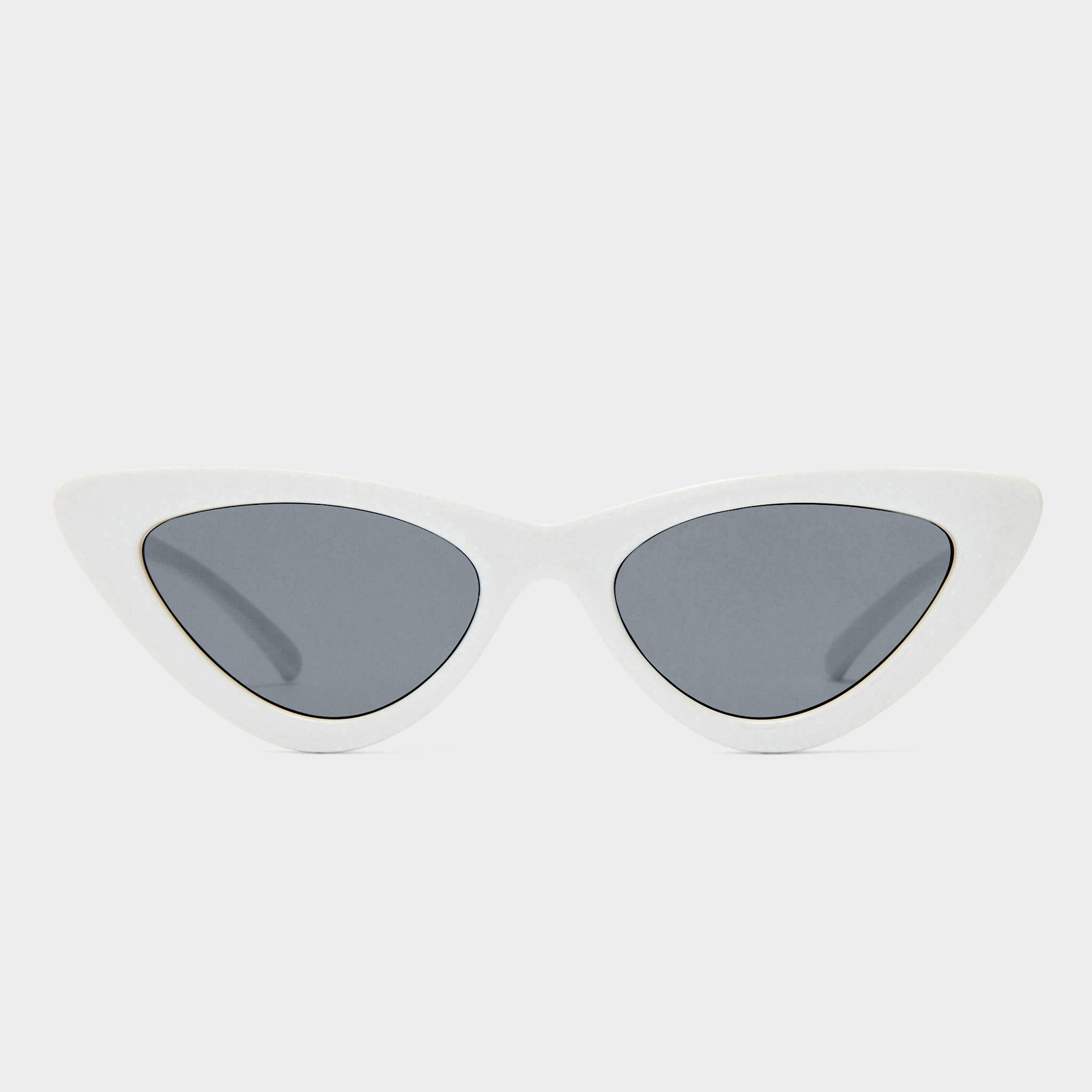 The Last Lolita White Women s Cat Eye Sunglasses Le Specs