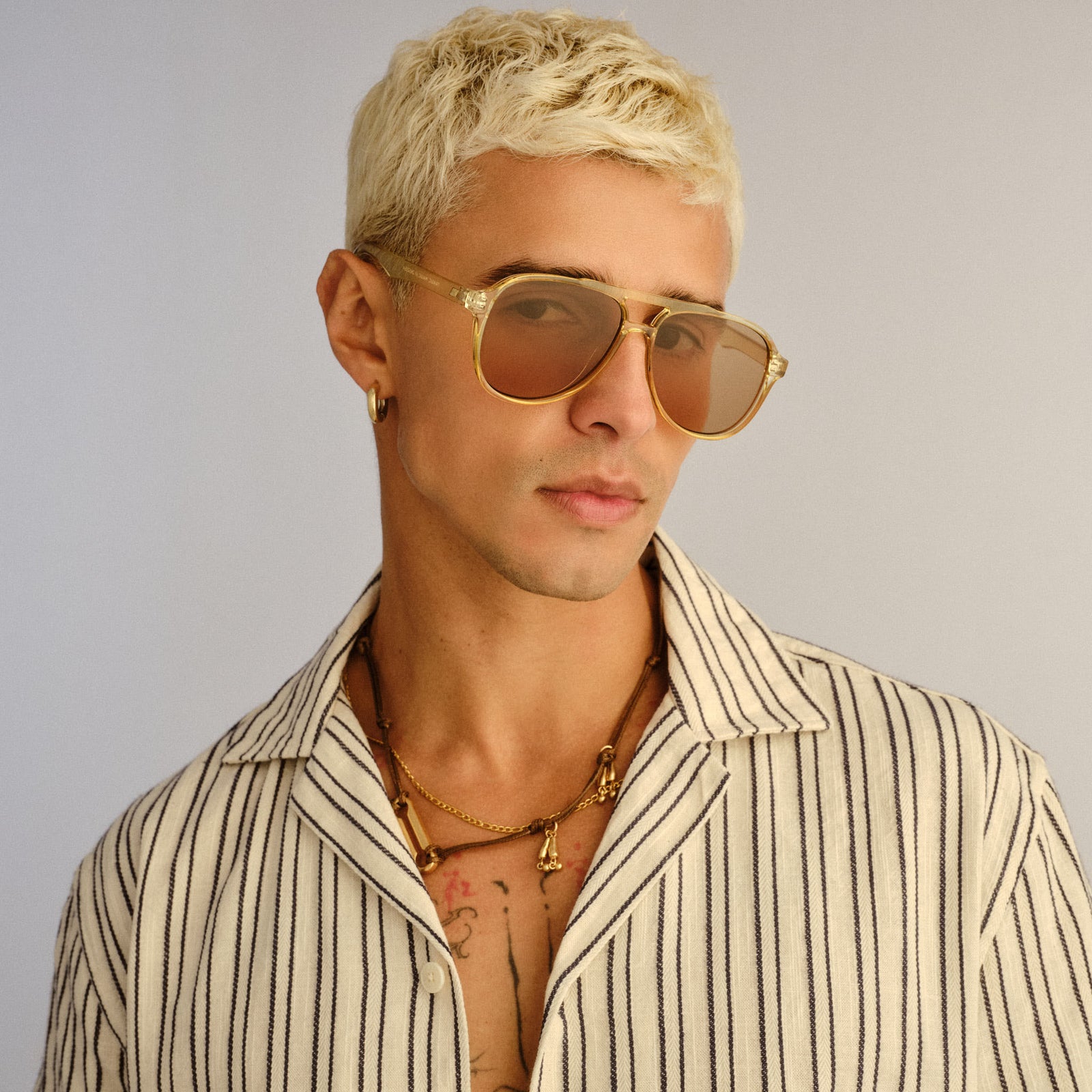 Tragic Magic Sage Uni-Sex Aviator Sunglasses | Le Specs