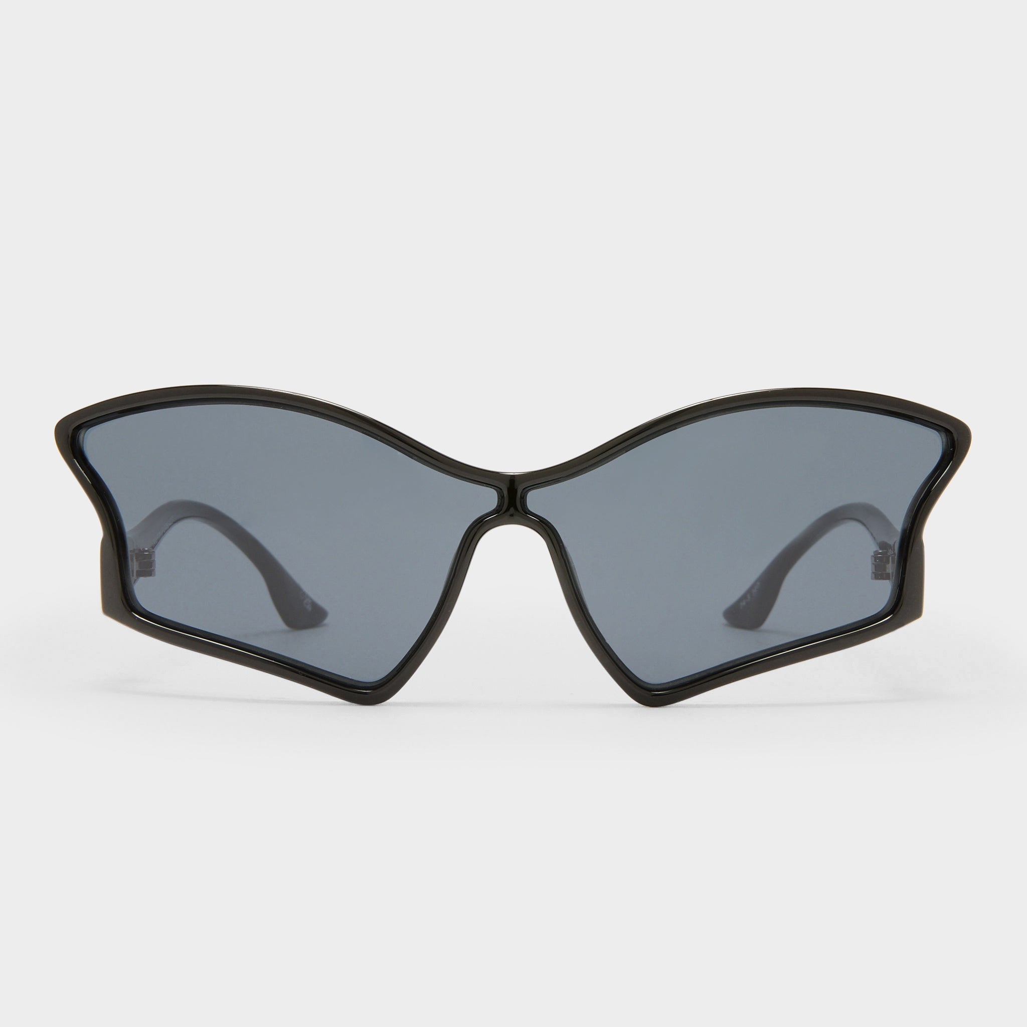 【関税込み】Le Specs ブラック Le Siren サングラス Le Siren Black Uni-Sex Wrap Sunglasses | Le Specs