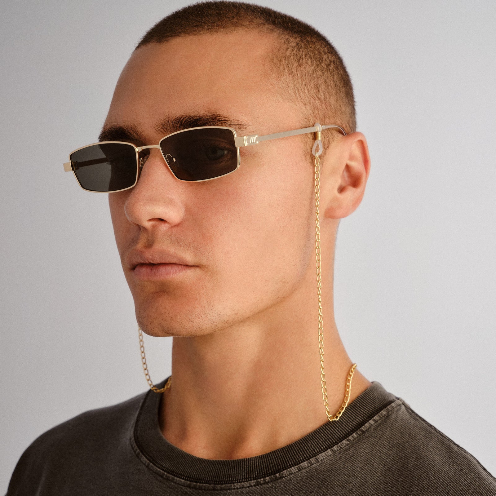 Fine Neck Chain Gold Uni-Sex Unspecified Accessories | Le Specs
