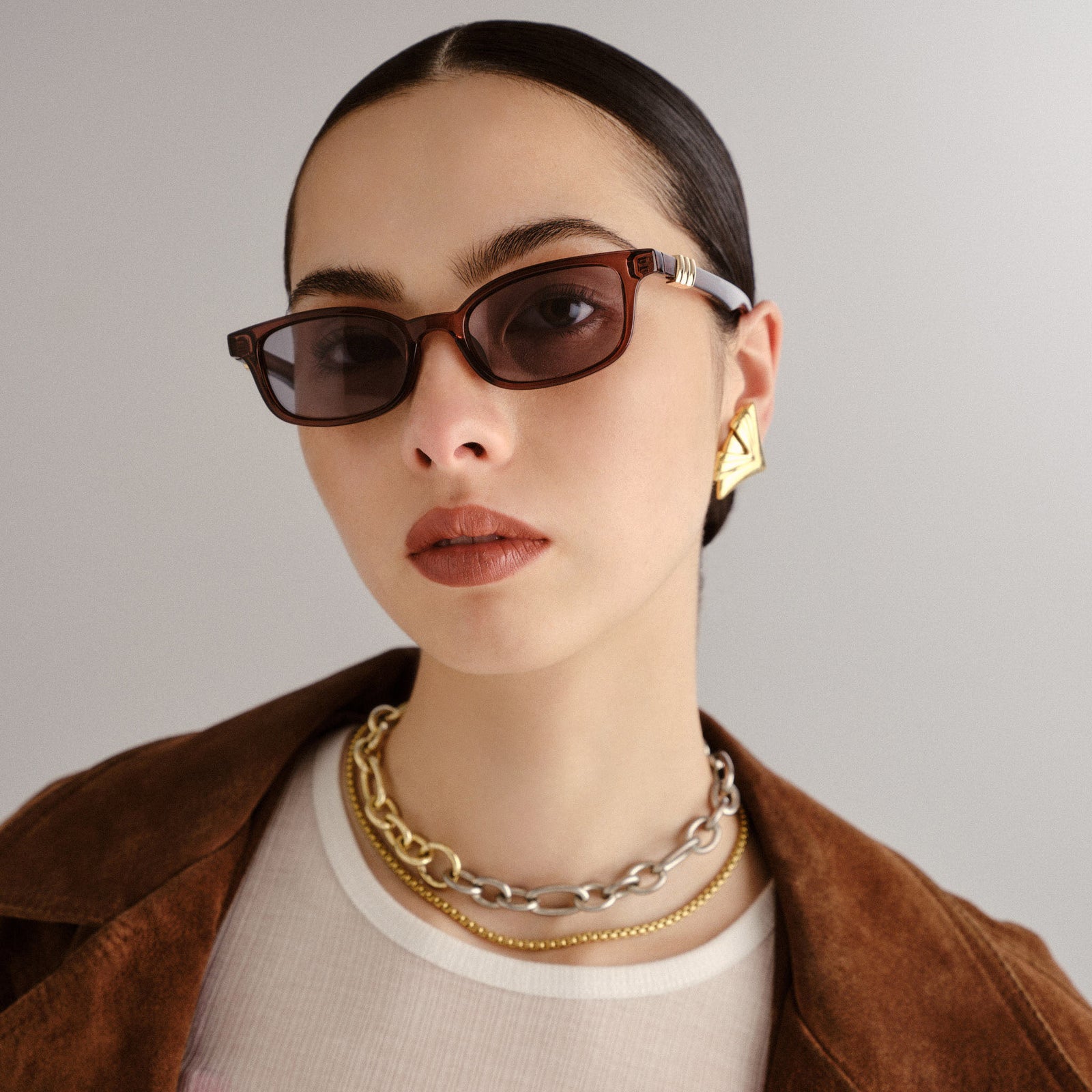 Confidential Coco Female D-Frame Sunglasses | Le Specs