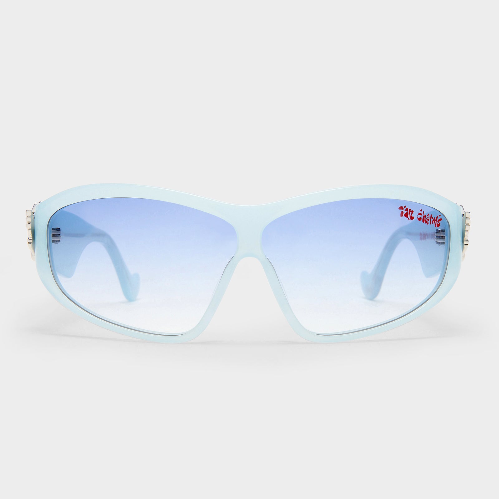 51 Percent Angel Icy Blue Uni-Sex D-Frame Sunglasses | Le Specs