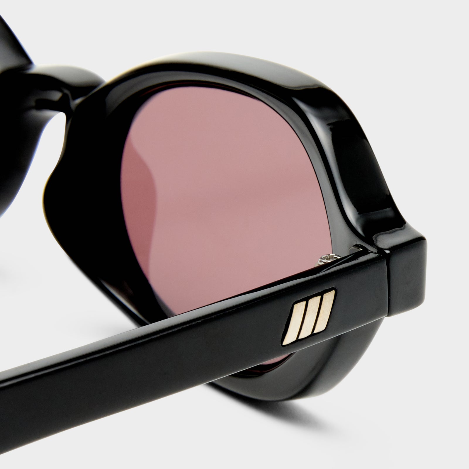 Foundry + Black Uni-Sex Rectangle Sunglasses | Le Specs