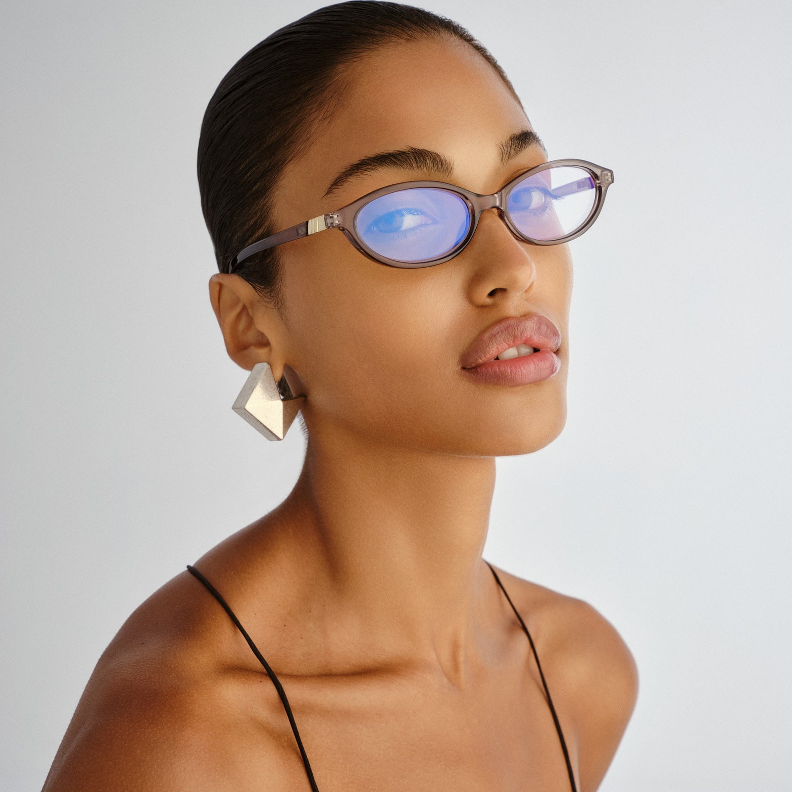 Duskfall Shadow Female Oval Blue Light | Le Specs