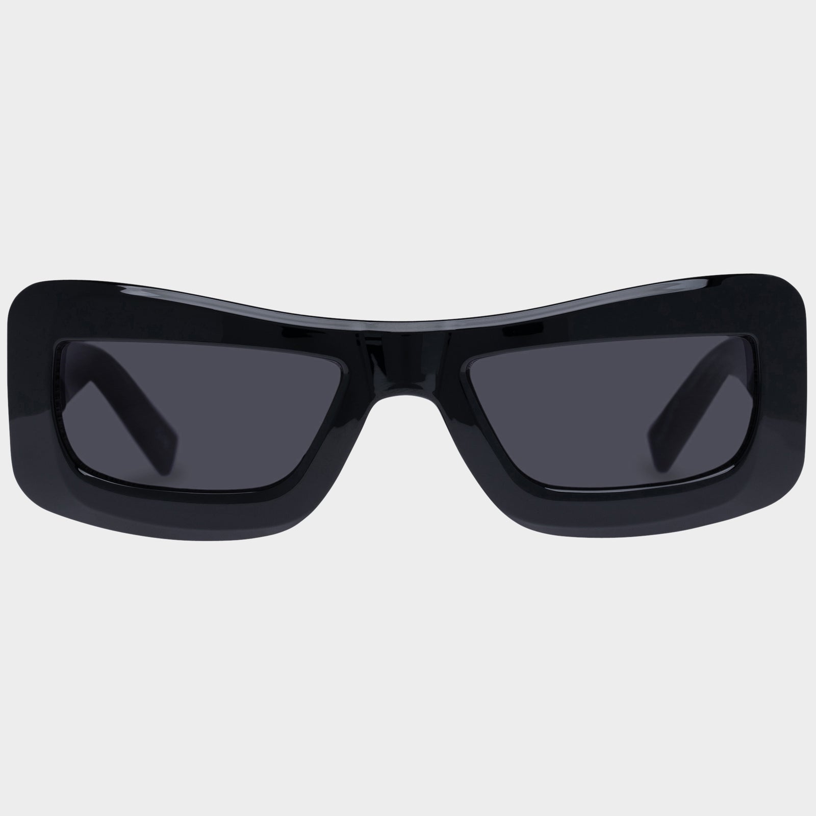Armour Black Uni-Sex Wrap Sunglasses | Le Specs