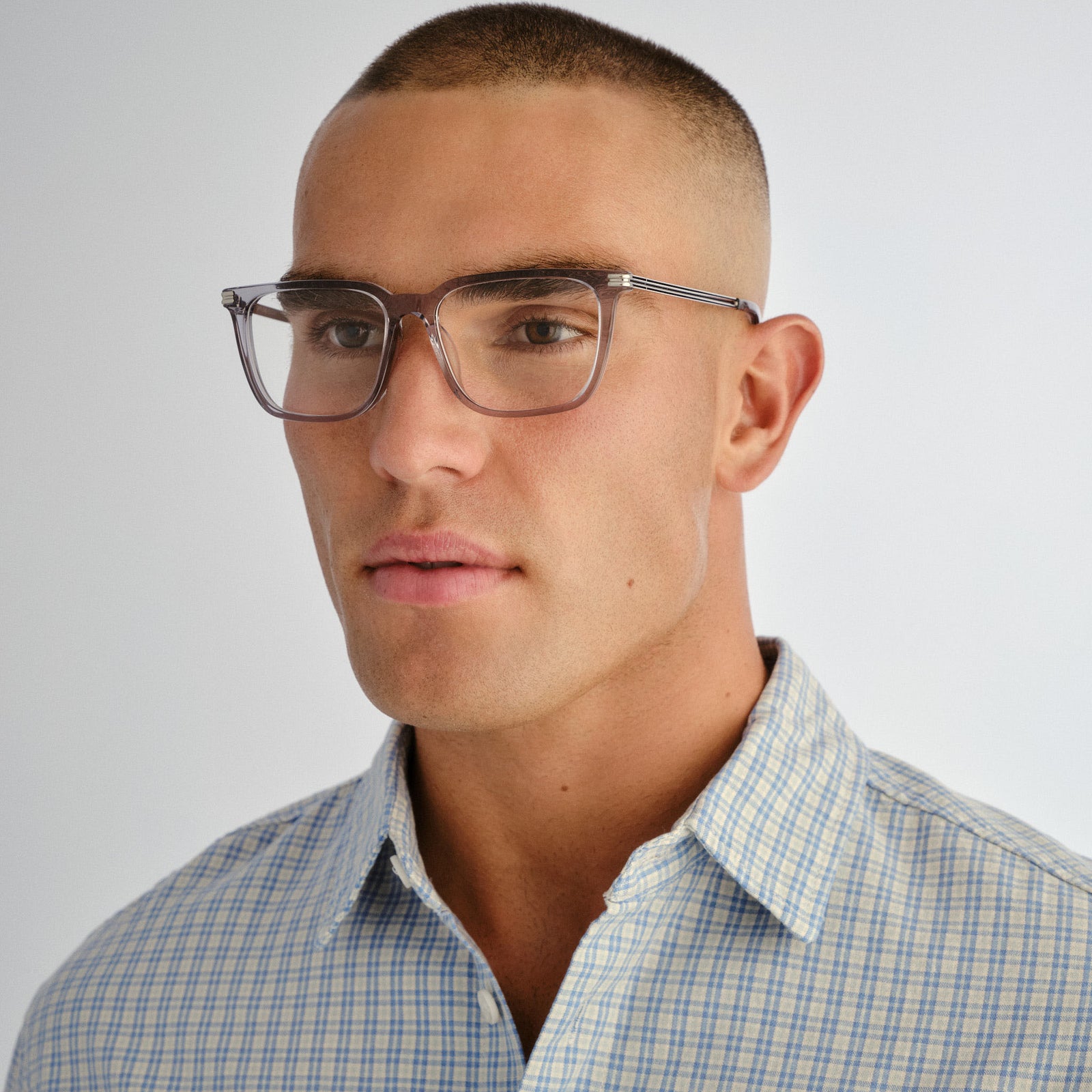 Offline Smoke Uni-Sex D-Frame Optical Frames | Le Specs