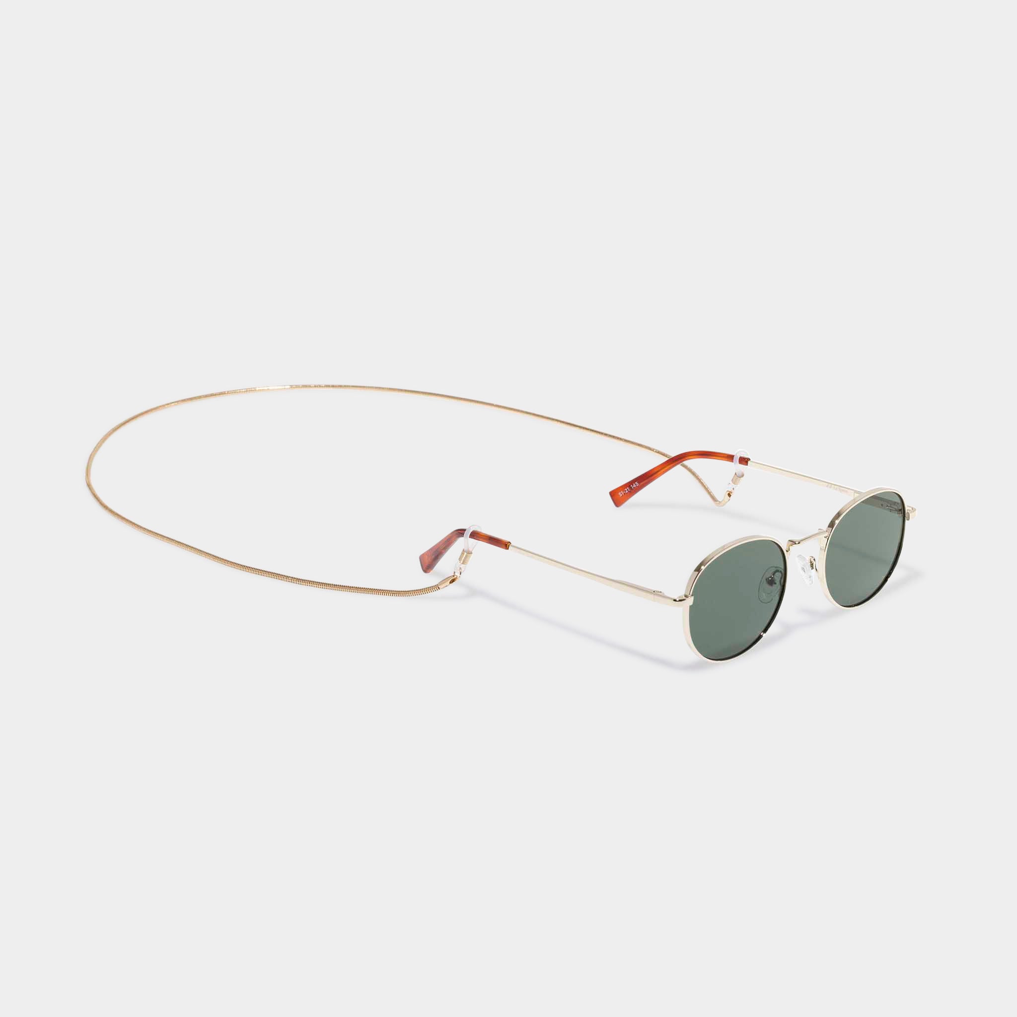 Fine Rope Neck Chain Gold Female | Le Specs