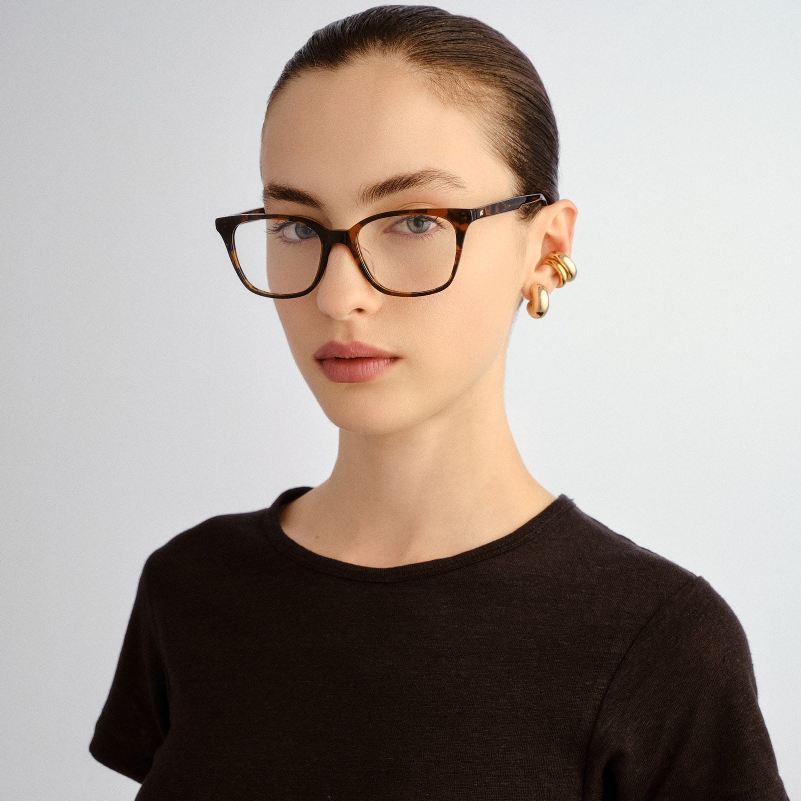 Off Script Chestnut Uni-Sex Cat-Eye Optical Frames | Le Specs