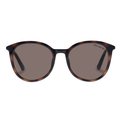Women's Clear Frame Brown Lens Chunky Square Sunglasses - Size One Size