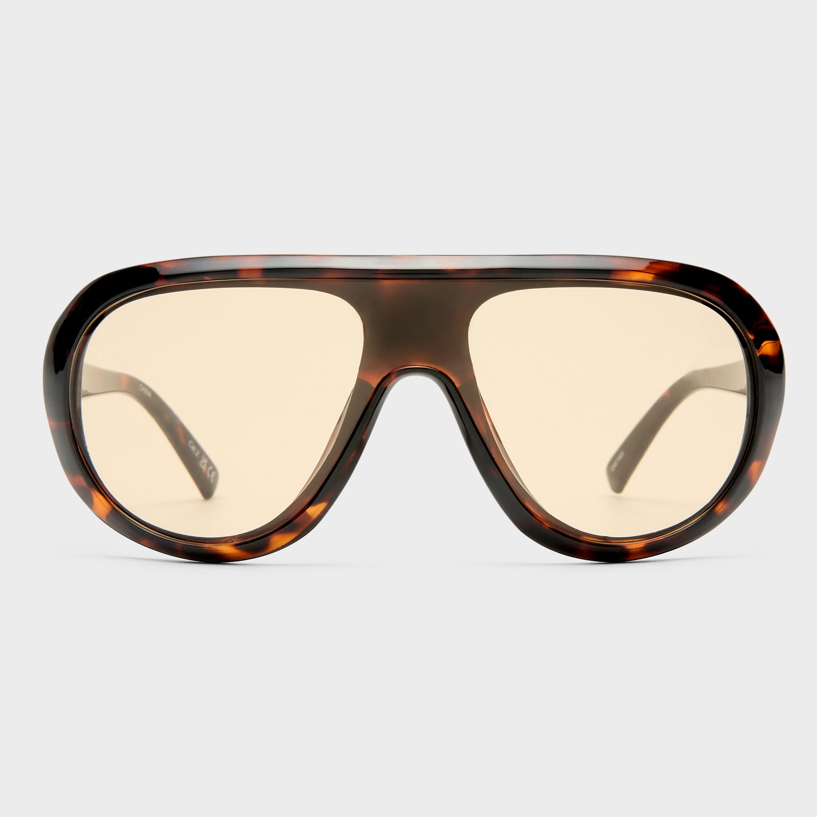 Obsession Dark Tort Uni-Sex Shield Sunglasses | Le Specs