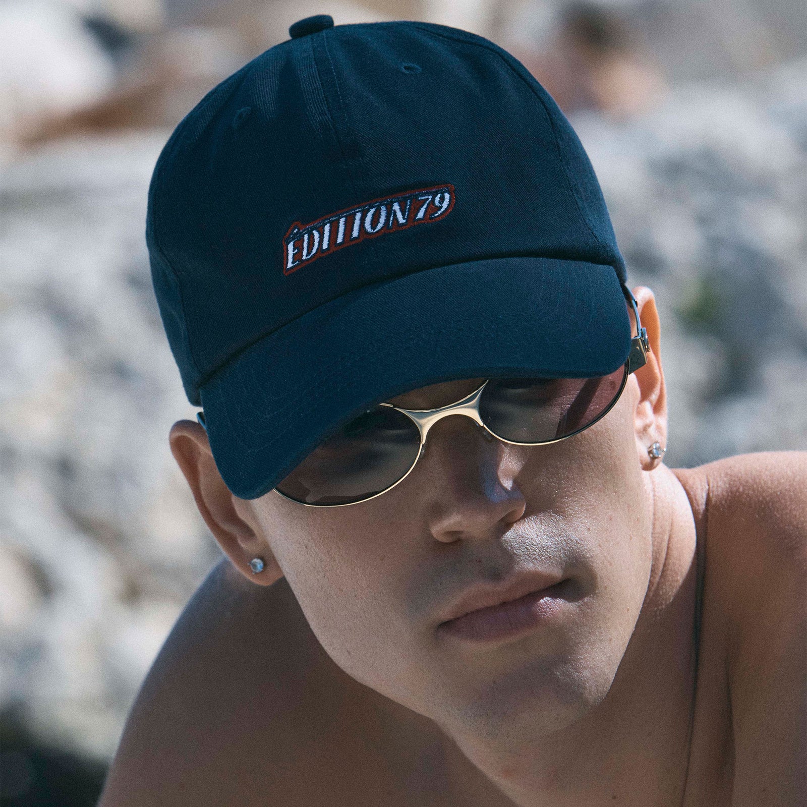 Less26mar3 Navy Blue Uni-Sex Accessories Marketing | Le Specs