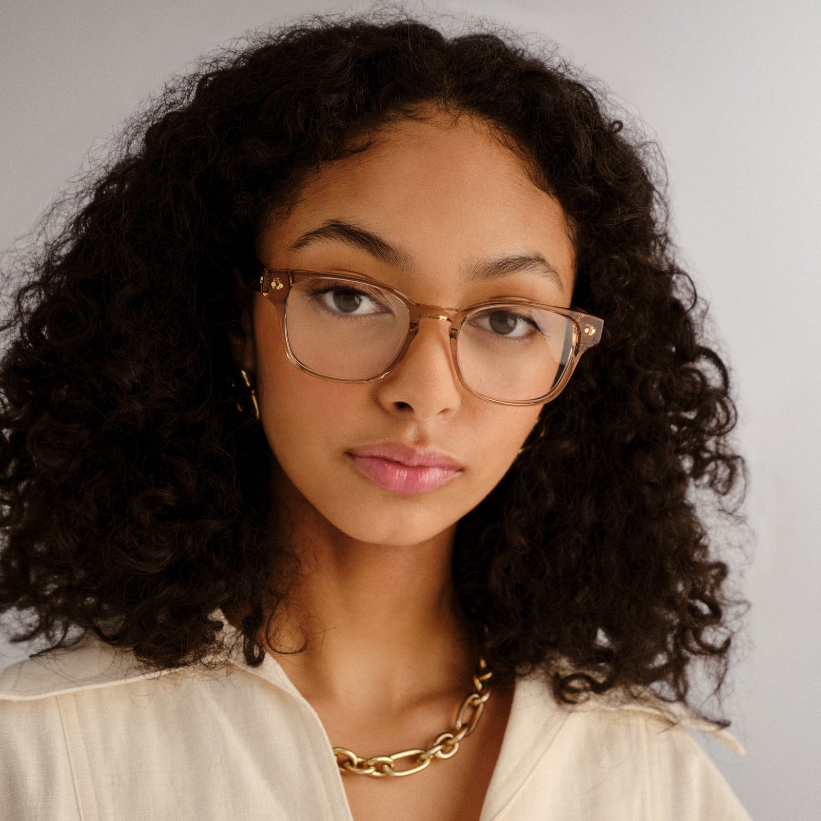 Refraction Walnut Uni-Sex Square Optical Frames | Le Specs