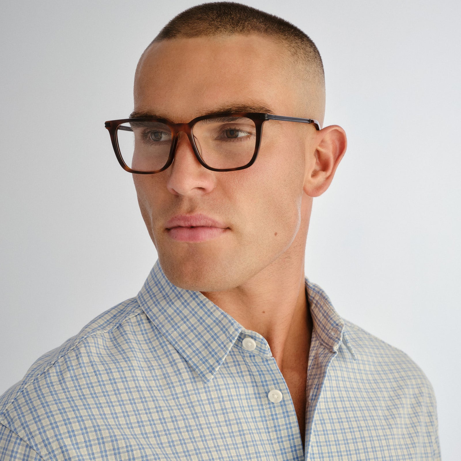 Offline Dark Tort Uni-Sex D-Frame Optical Frames | Le Specs