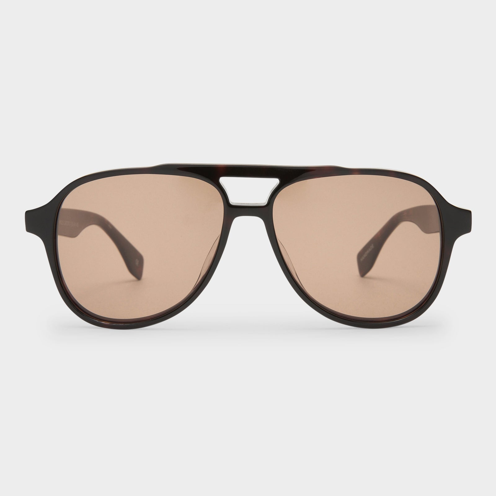 Magnanimous Dark Tort Uni-Sex Aviator Sunglasses | Le Specs