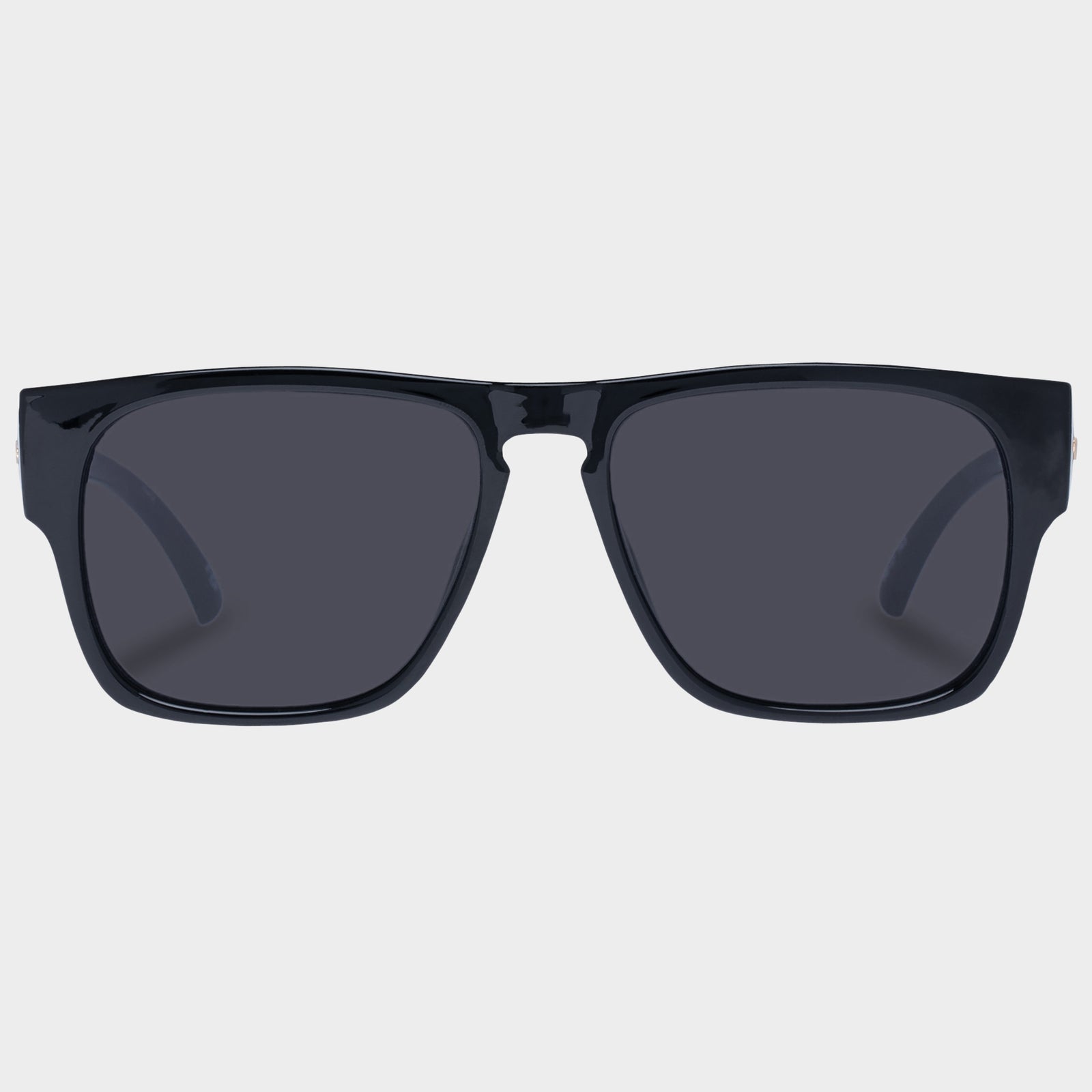Transmission Black Uni-Sex D-Frame Sunglasses | Le Specs