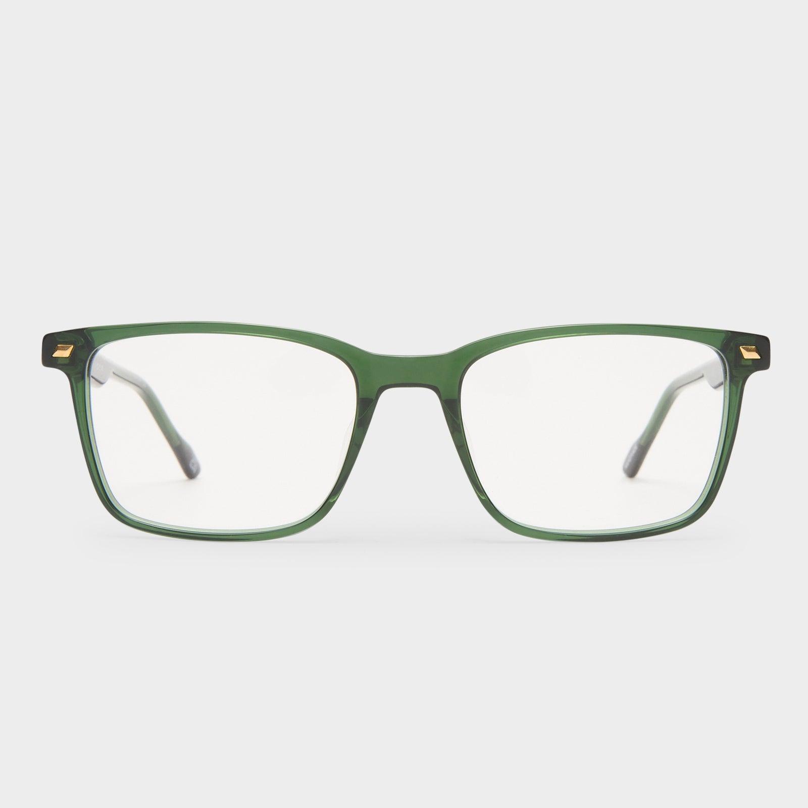 Powder Keg Khaki Uni-Sex D-Frame Optical Frames | Le Specs