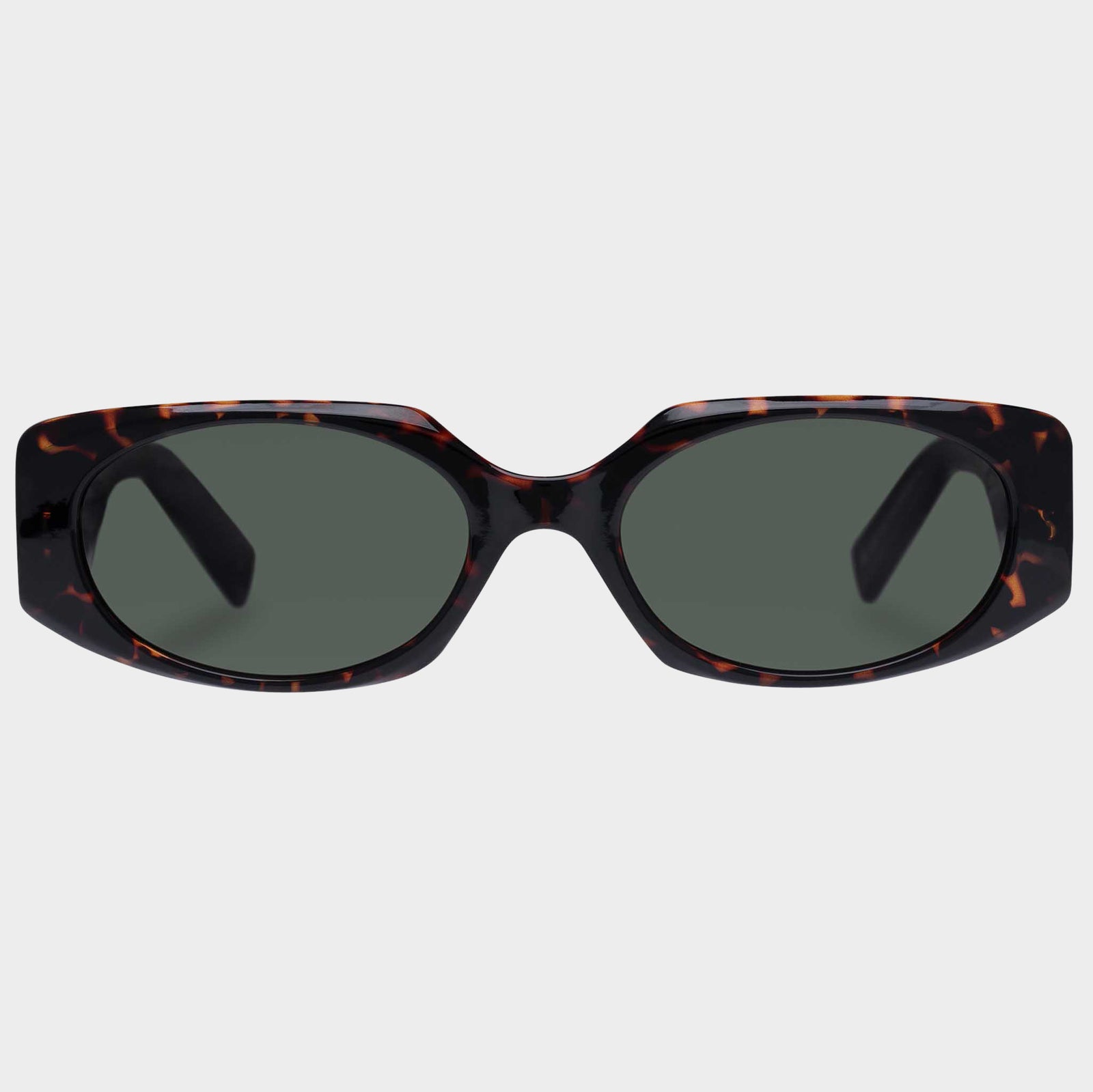 Persona Tort Uni-Sex Oval Sunglasses | Le Specs