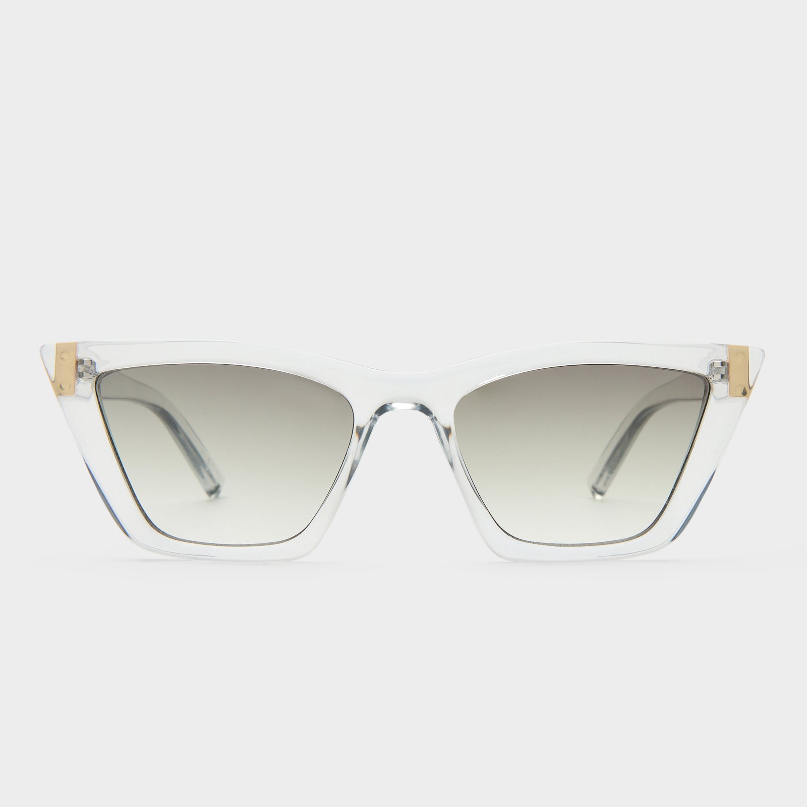 Velodrome Smoke Female Cat-Eye Sunglasses | Le Specs
