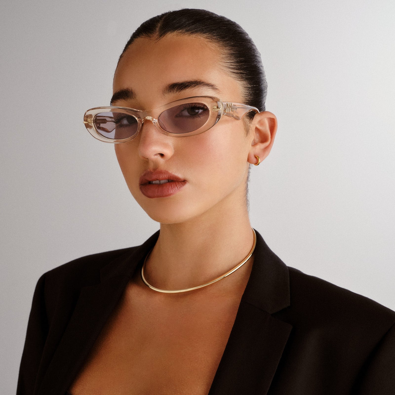 Numero Uno Dune Female Oval Sunglasses | Le Specs