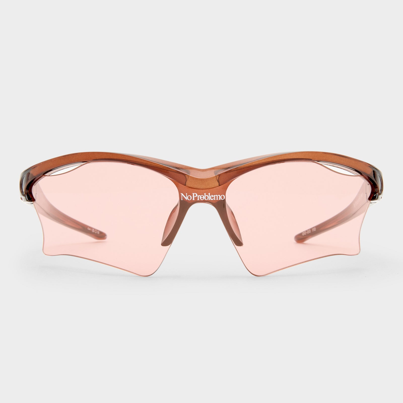 Pluto Tobacco Uni-Sex Shield Sunglasses | Le Specs
