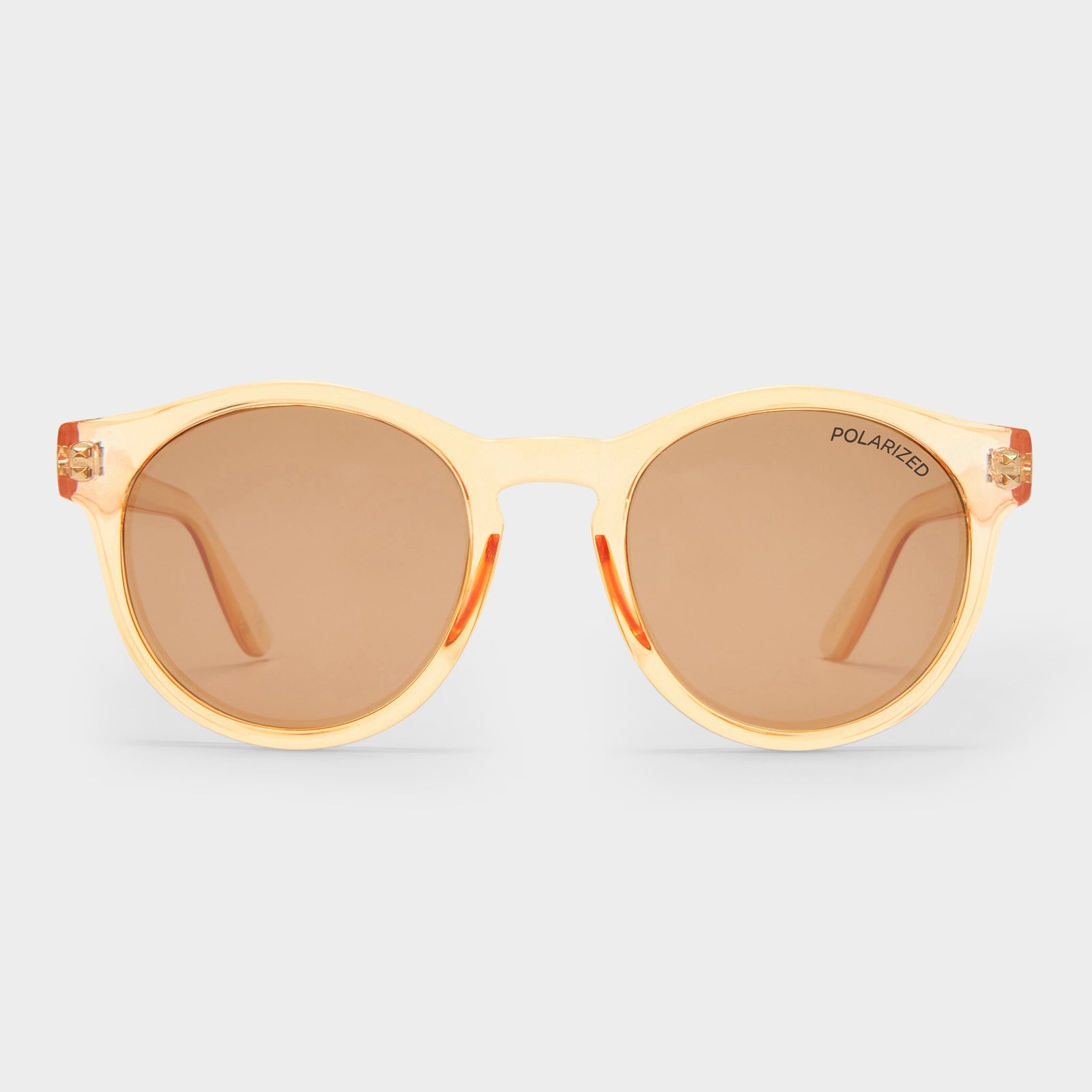 Hey Macarena Blonde Uni-Sex Round Sunglasses | Le Specs