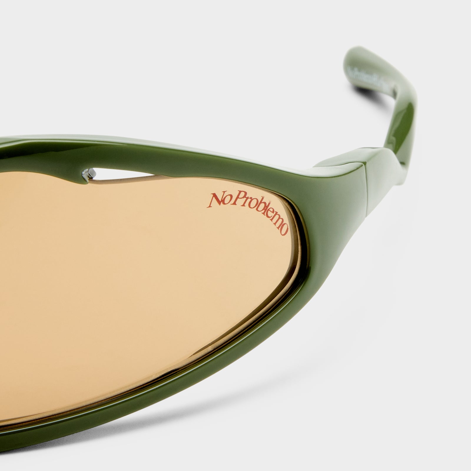 Flux Chrome Dark Green Uni-Sex Shield Sunglasses | Le Specs